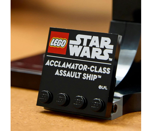 LEGO Star Wars 75404 Krążownik szturmowy typu  Acclamator - 1284231 - zdjęcie 8